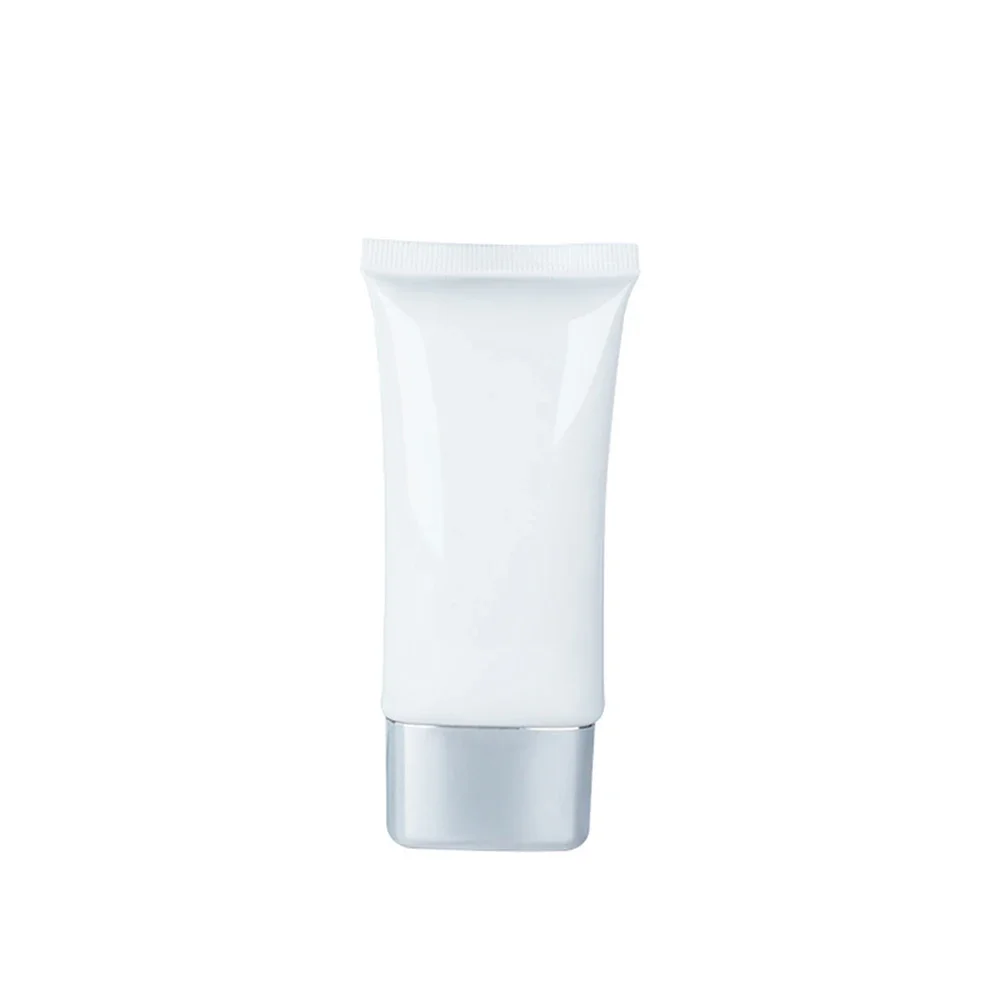 Primer de maquillage de marque privée, crème d'isolement en vrac personnalisée, hydratant protecteur, gratitude, protection UV, tube blanc, base pour le visage, 30g