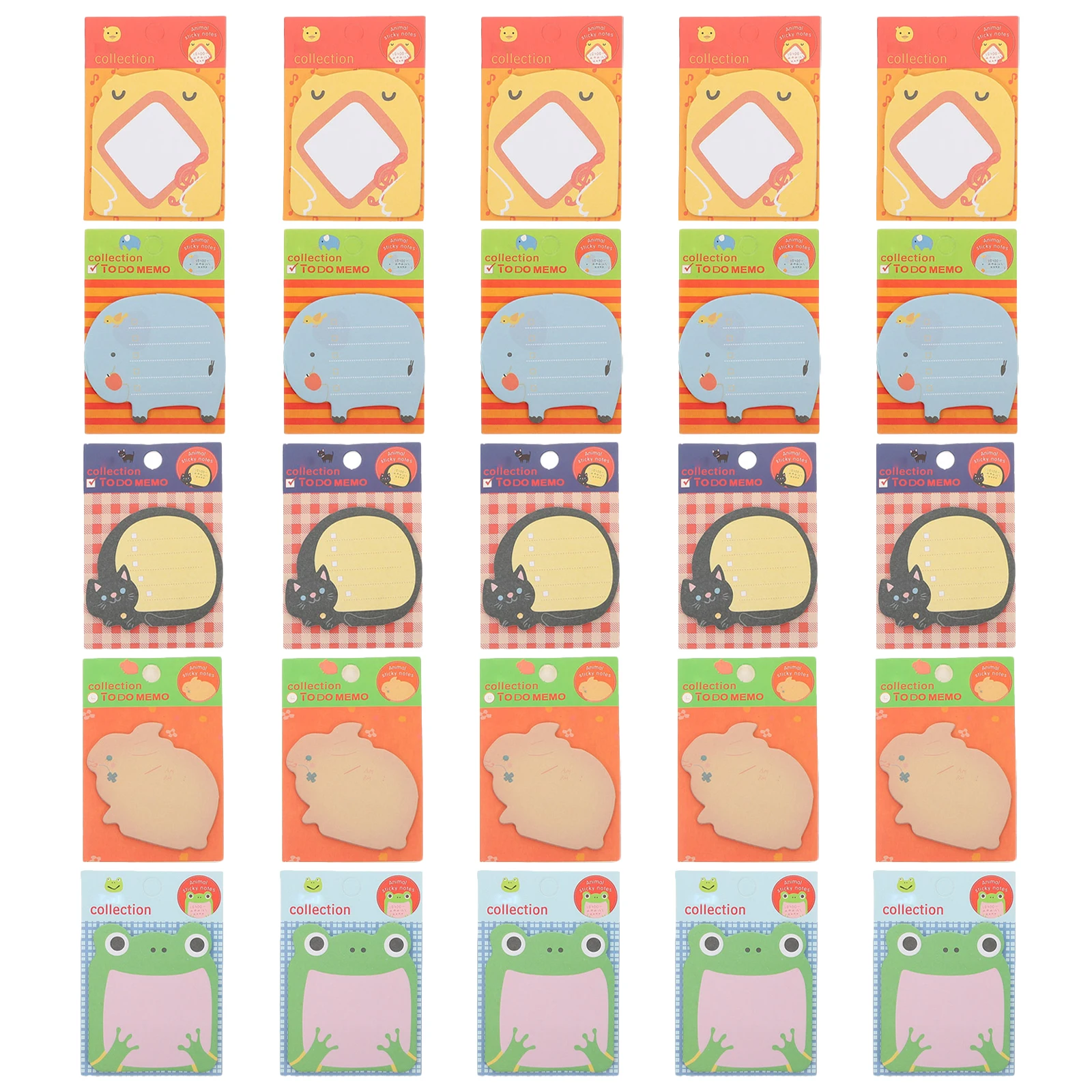 25 قطعة تصميم الحيوانات مذكرة ملصقات المحمولة لوحات مذكرة الجدول الزمني مذكرات تويدو قائمة دفاتر الملاحظات الصغيرة 3x5 دفاتر الملاحظات الصغيرة 3x5 #2