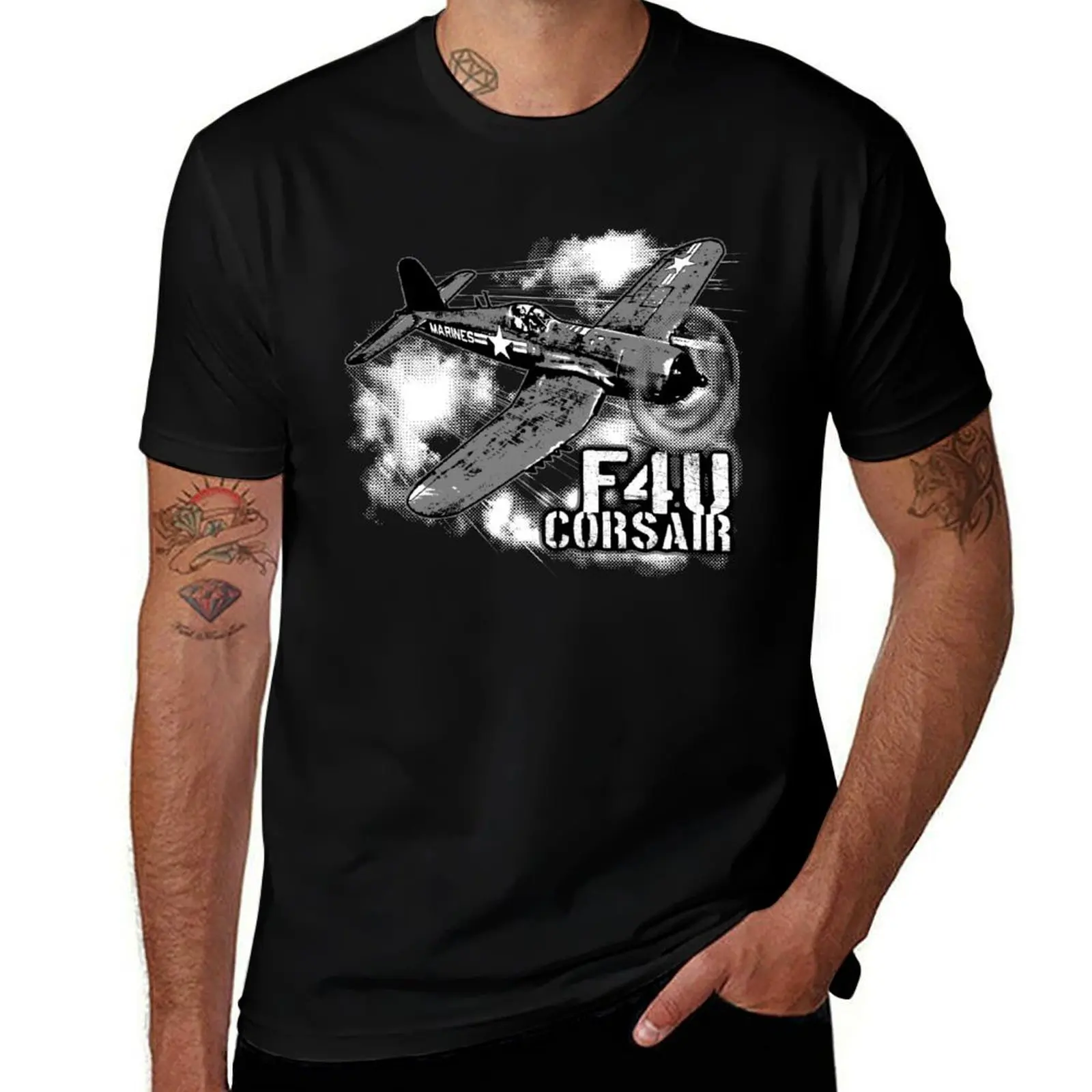 

F4U CORSAIR T-Shirt t shirt man casual anime tshirt T-Shirt