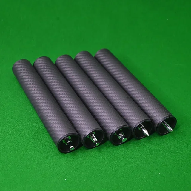 Carbon Cue Extension Carbon Fiber Billiard Accessories Snooker Billiard Cue Extension