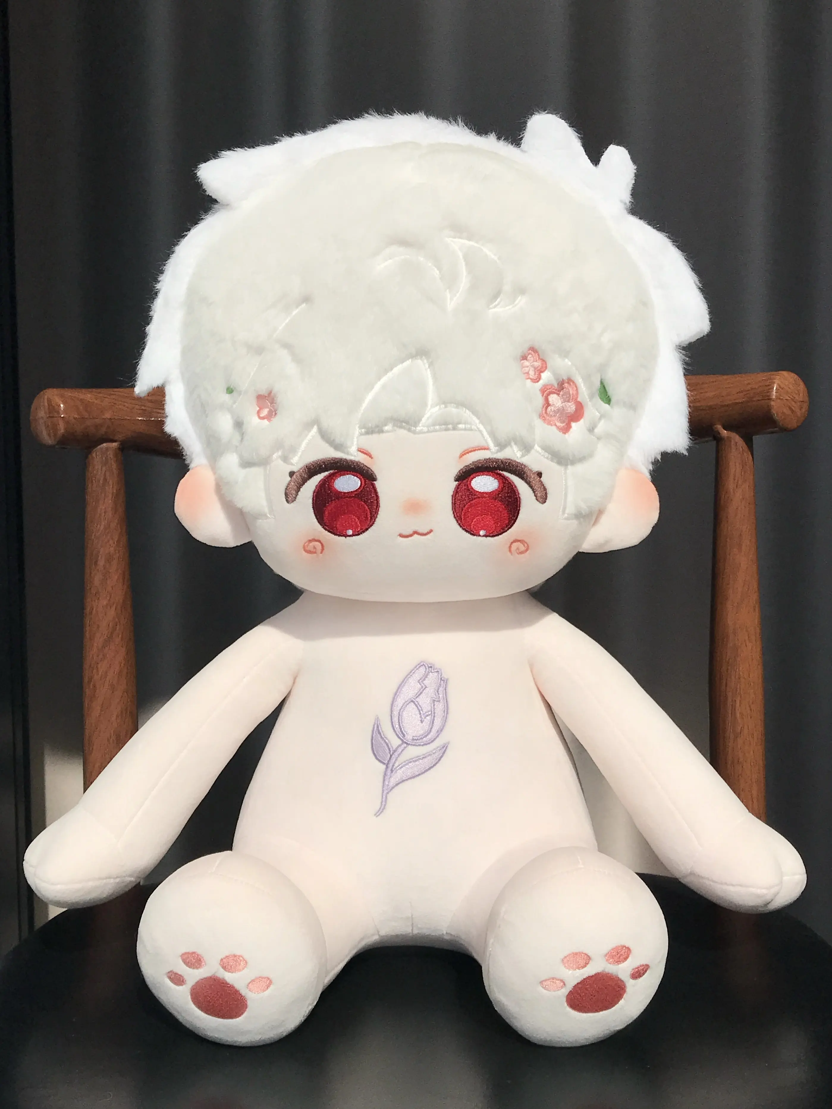 40cm Love And Deep Space Game Peripherals Rafayel Xavier Zayne Sylus Caleb Sitting Cotton Doll Merchandise Fans Birthday Gift