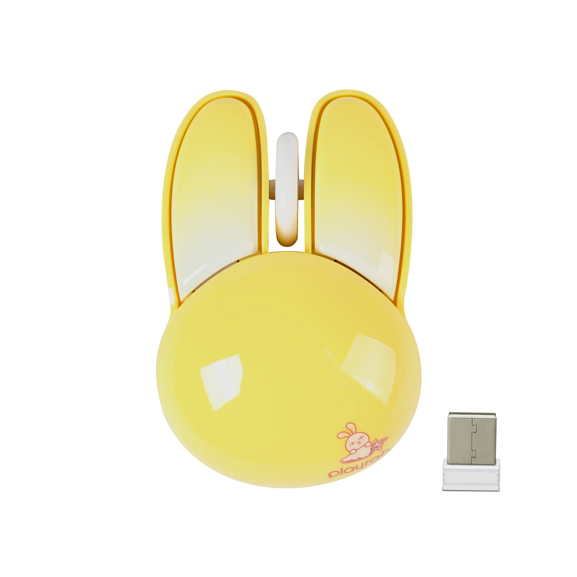 

Wireless 2.4G Mouse Cute Rabbit Appearance Mini Light Weight Portable Low Noise Key Mause Pink Girl Kid Mice Office Use Play