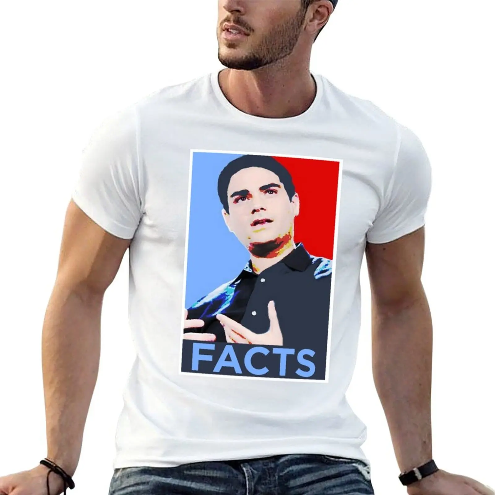 Ben Shapiro 2024- Facts T-Shirt essential t shirt cotton t shirt pack T-Shirt