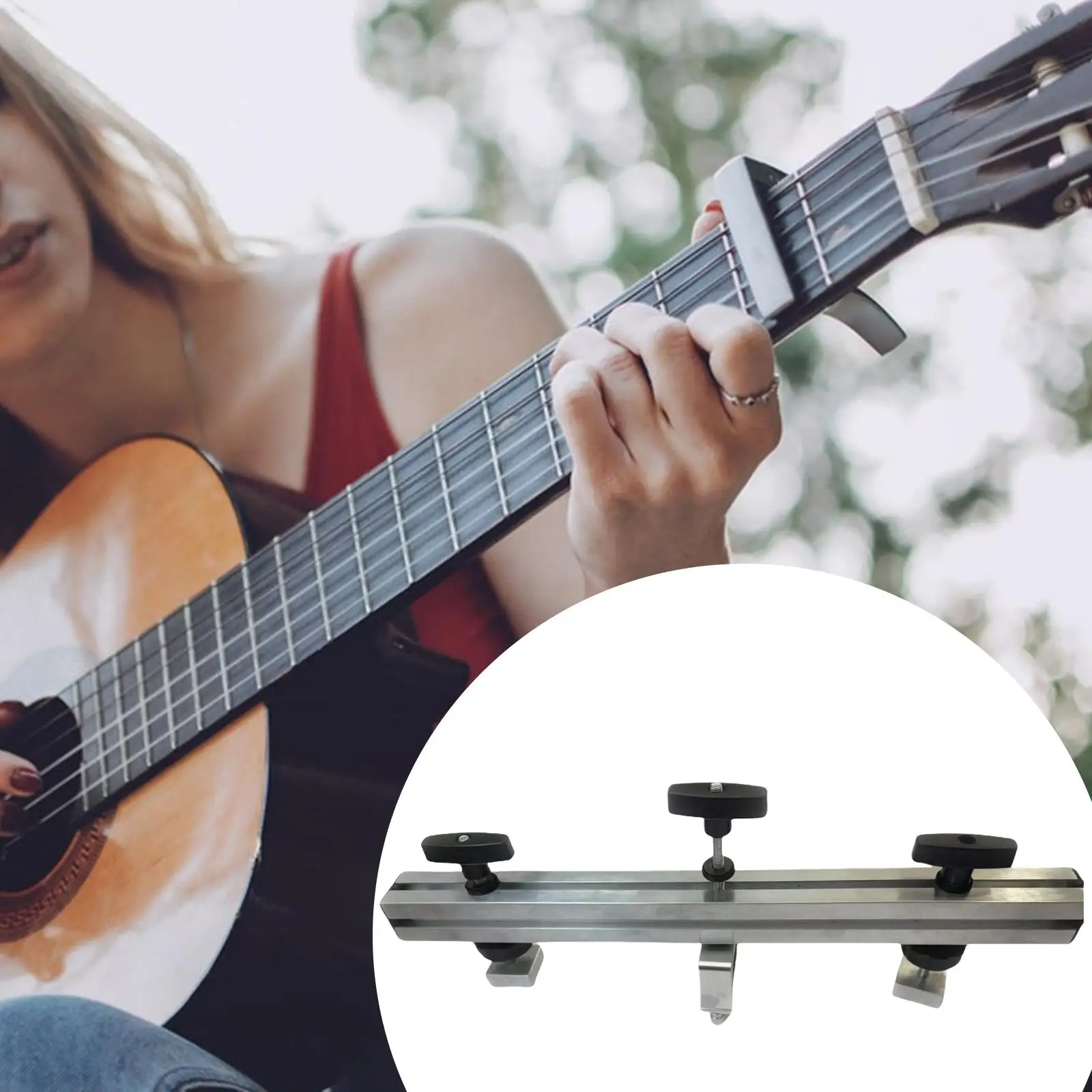 

Guitar Neck Straightener Maintenance Setup Tool Practical Sturdy Multifunction