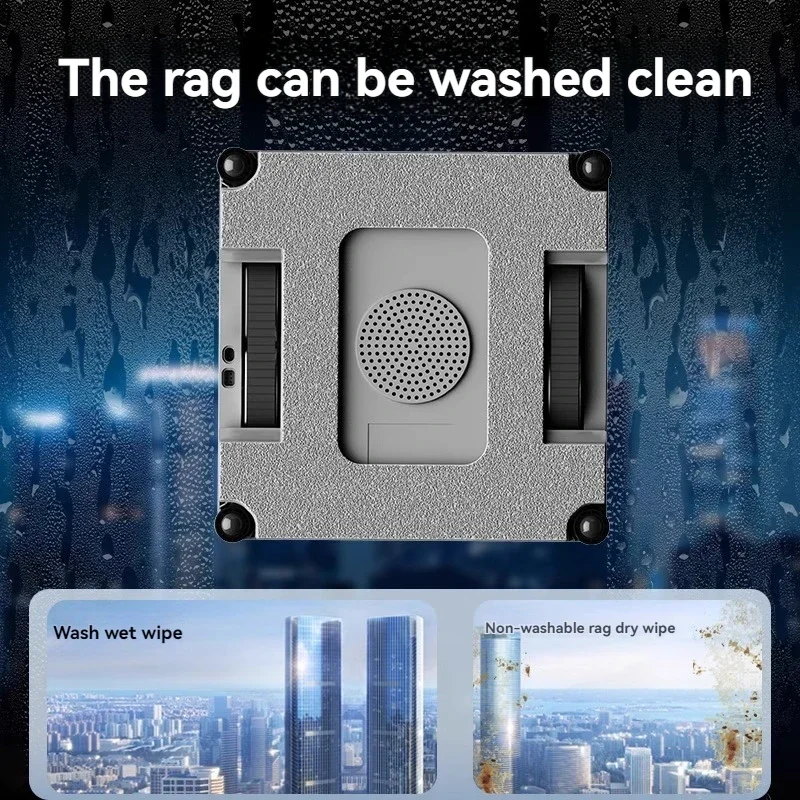 Glass and Windows Wipe Robot Fully Automatic Electric Home High-rise Special Household Commercial Low-noise Cleaning Tool