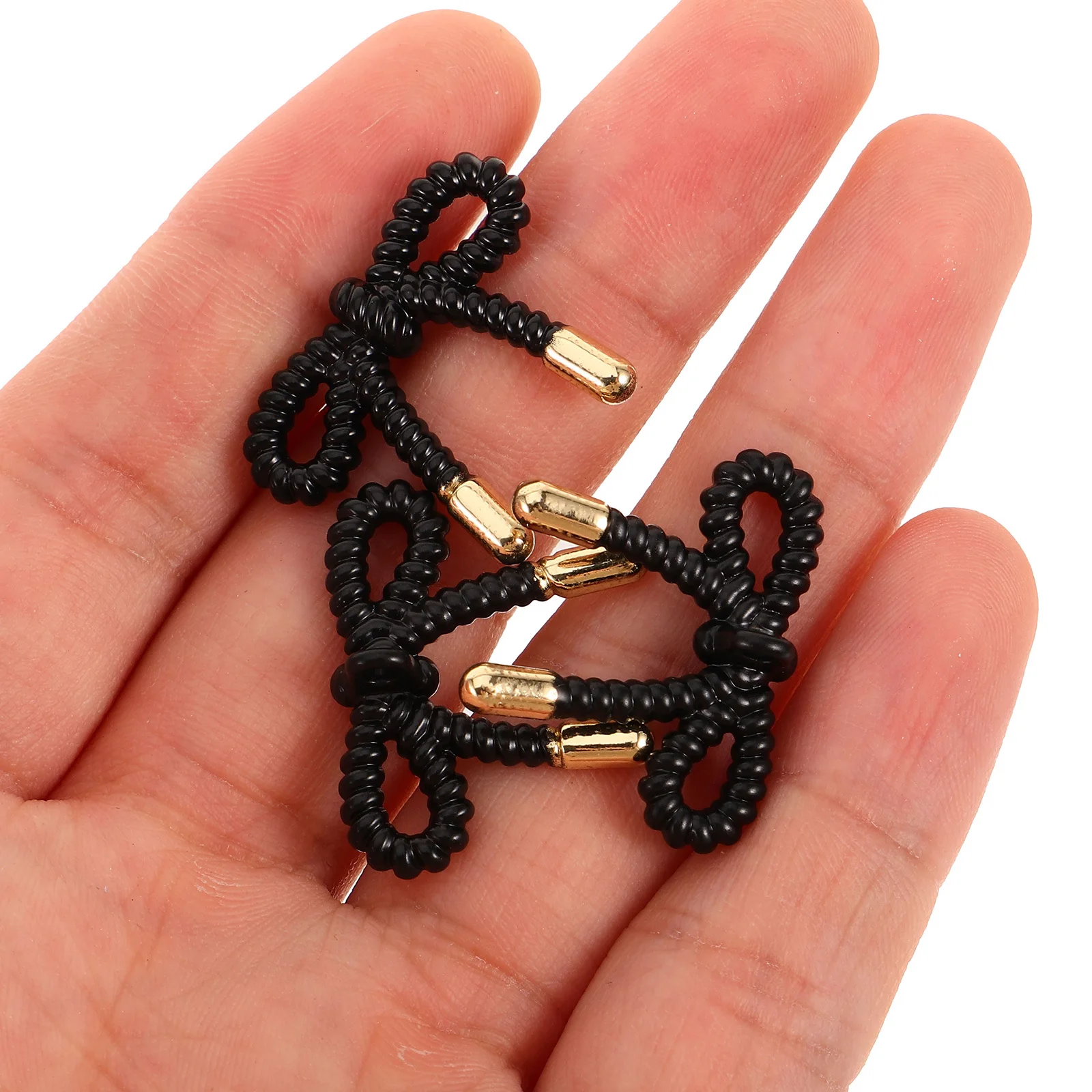 

10Pcs Butterfly Knot Buttons Sewing Fasteners Exquisite Small Size Clothes Embellishments for Sweater Coat T-Shirt Decoration