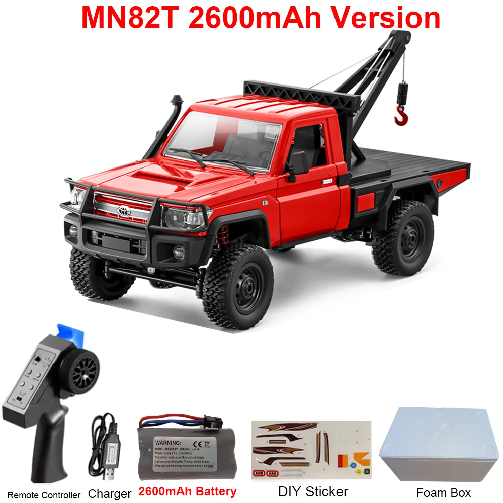 MN82 / MN82PRO / MN82T 1/12 RCカー 4WD フルスケール 2.4G ラジコン