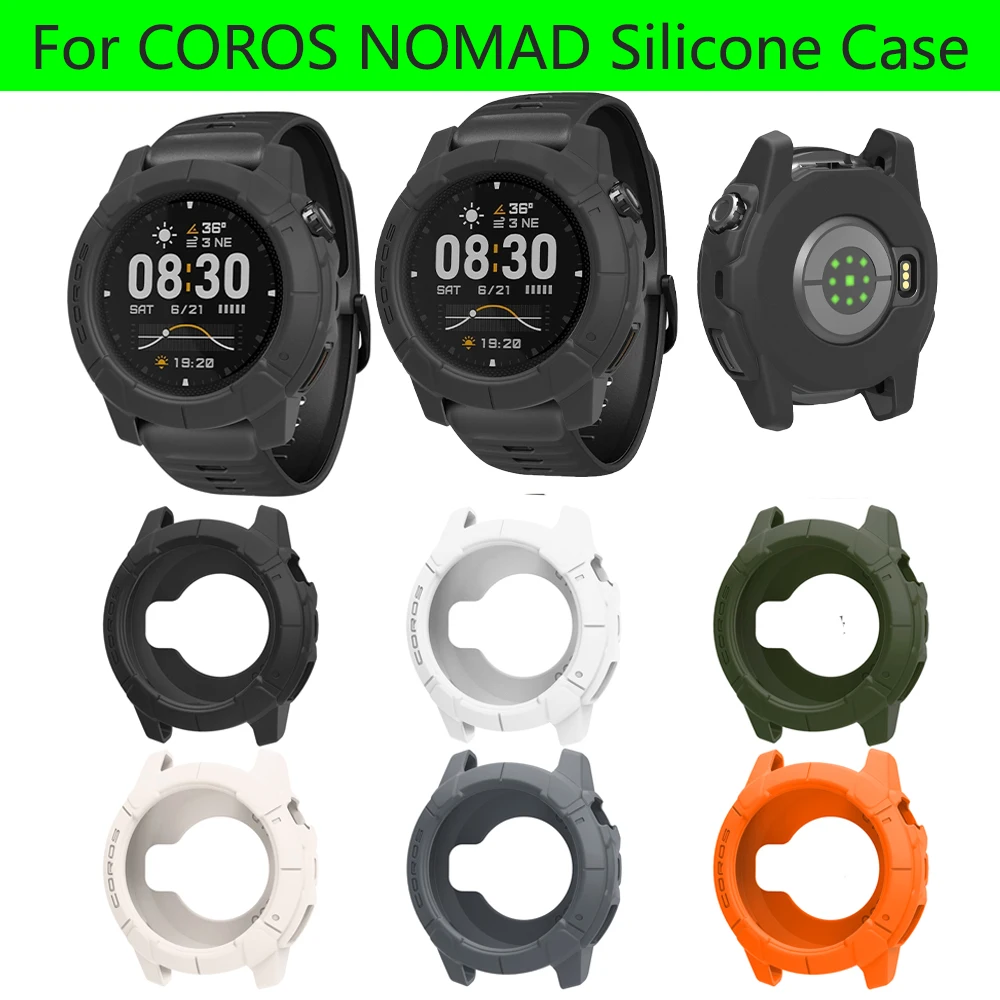 

Heroland Soft Case For COROS NOMAD Protective Shell Silicone Watch Cover Accessories For COROS NOMAD Watch accessory Replacemen