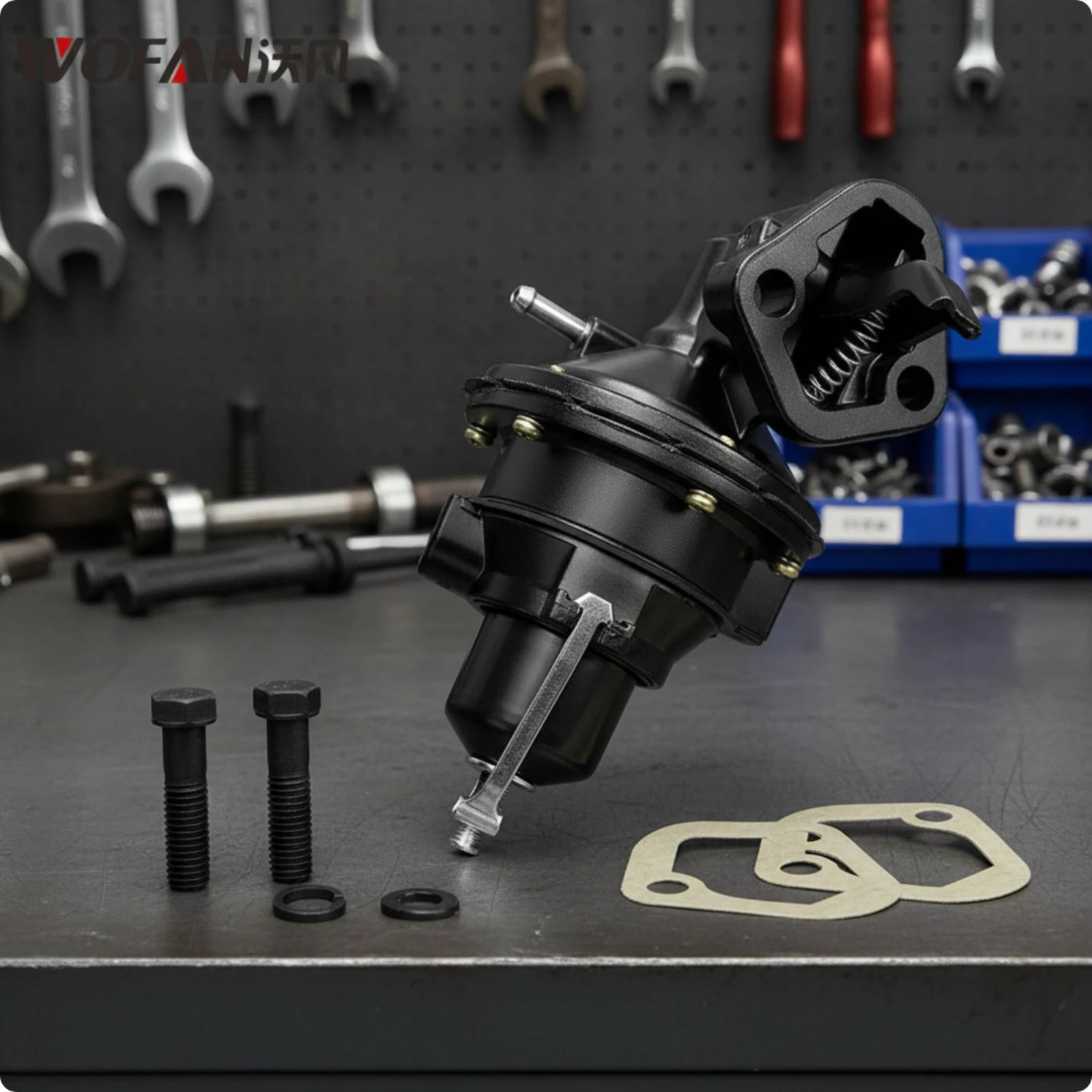 Mechanical Fuel Pump with Gaskets Bolt-on Mechanical Fuel Pump Marine for Mechanics