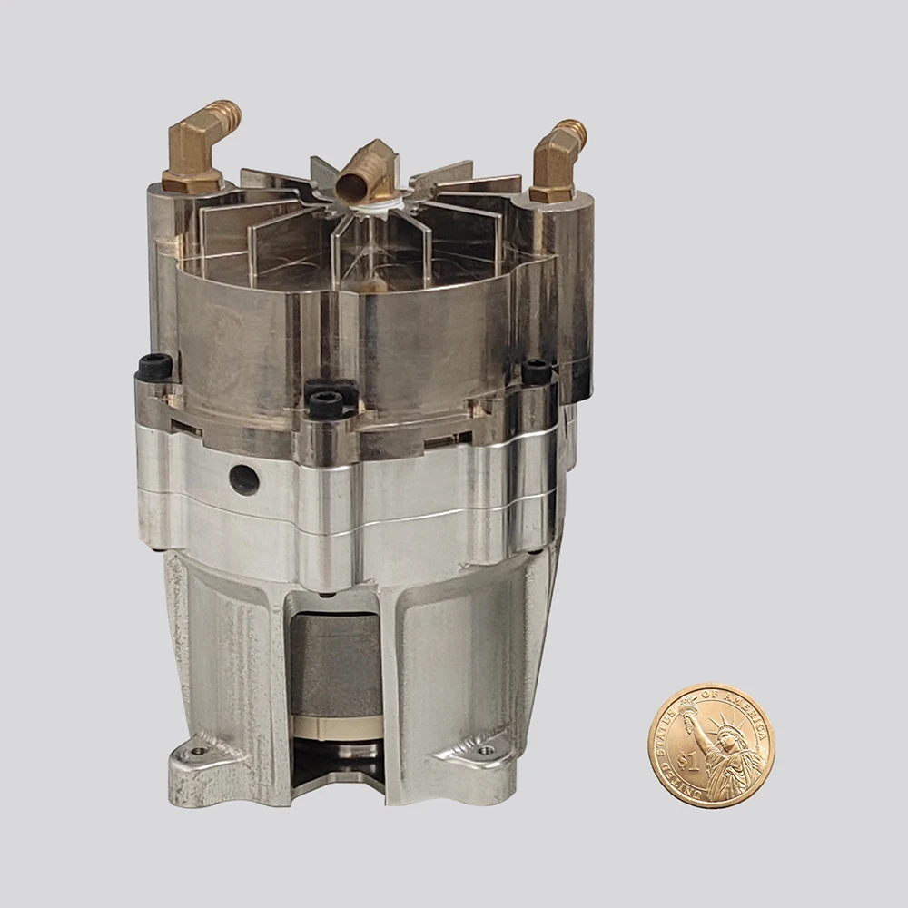 Hot-selling 1.5bar industrial air compressor, motor-driven 2000-4000rpm oil-free scroll air compressor