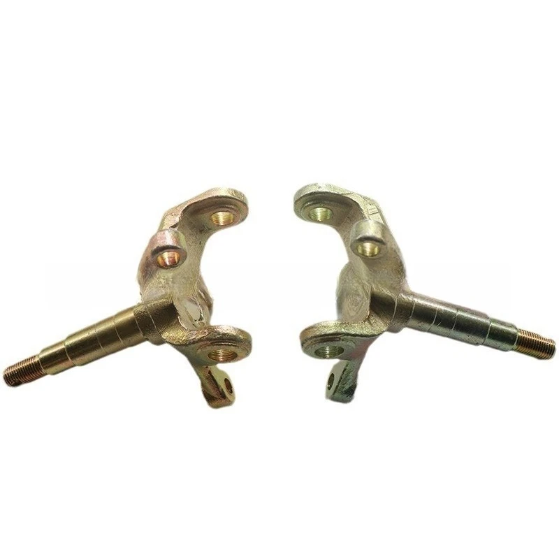 Suitable for modifying four‑wheel go‑kart parts Dainiu Mars Beach Bike, universal disc brake steering knuckle front horn axle