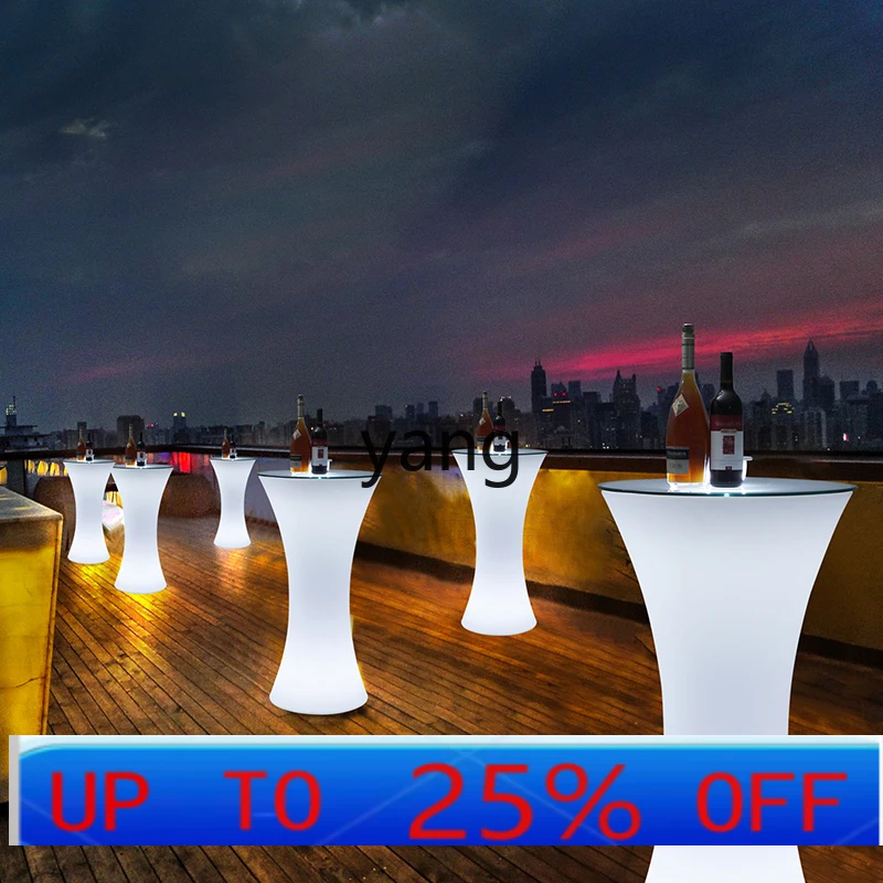 

LMM Table and Chair Clear Bar Nightclub Loose Table Activity Cocktail Bar Table