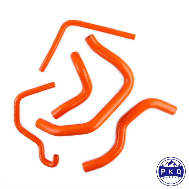 

For 1998-2002 Kawasaki Ninja ZX6R ZX-6R ZX600 1999 2000 2001 Silicone Radiator Coolant Hose Tube Kit