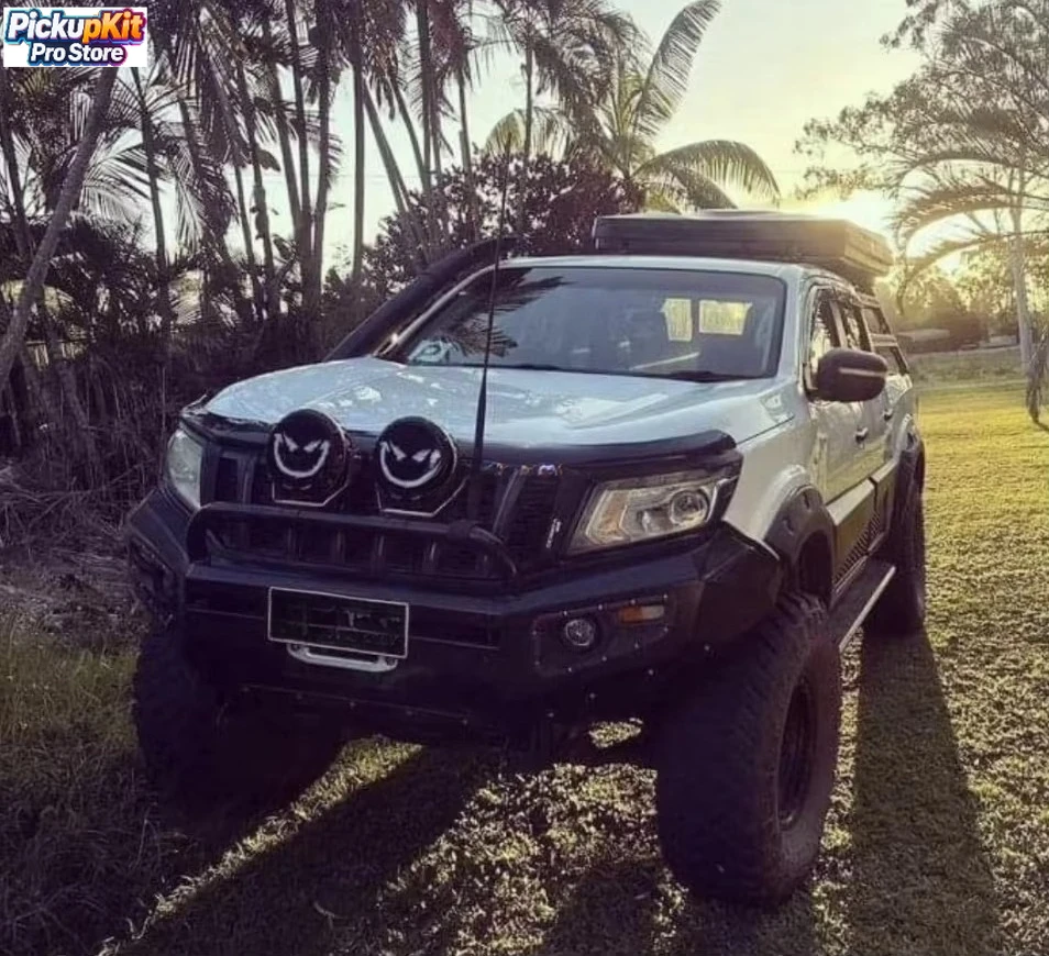 

Navara NP300 D23 4WD Bull Bar Top-Grade Steel No-Drill Install Crash & Rust Resistant
