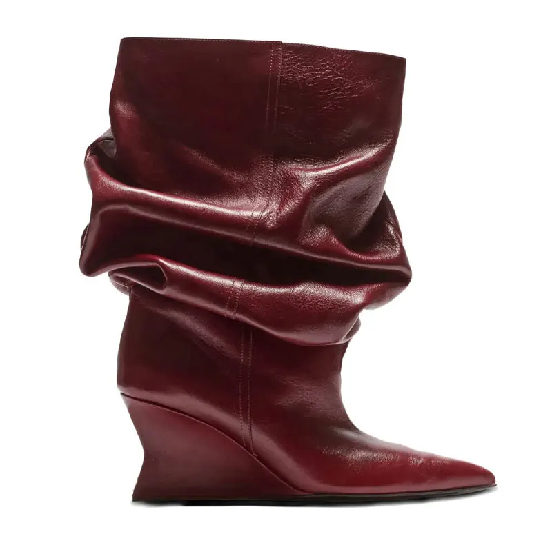 Women's Faux Leather Pointed-Toe Stiletto Ankle Boots with Soft Cushioned Insole Sleek Elegant Design That Flatters
