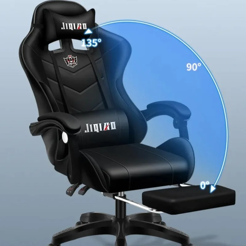 

Удобное эргономичное игровое кресло, кресло для киберспорта, массажное кресло с откидной спинкой, вращающееся сидячее, не усталое, офисная мебель Silla Gamer