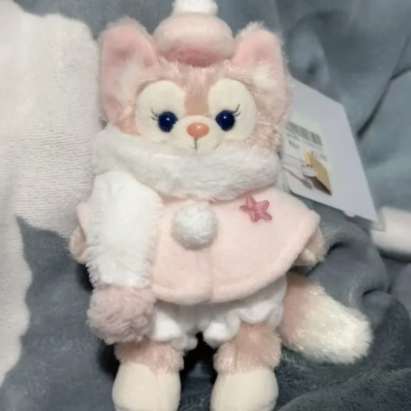 أنيمي ديزني لينا بيل الشتاء يوم منامة حلي معلقة أفخم المفاتيح دمية لطيف دمية حقيبة السحر الفتيات Kawaii الكرتون 2025