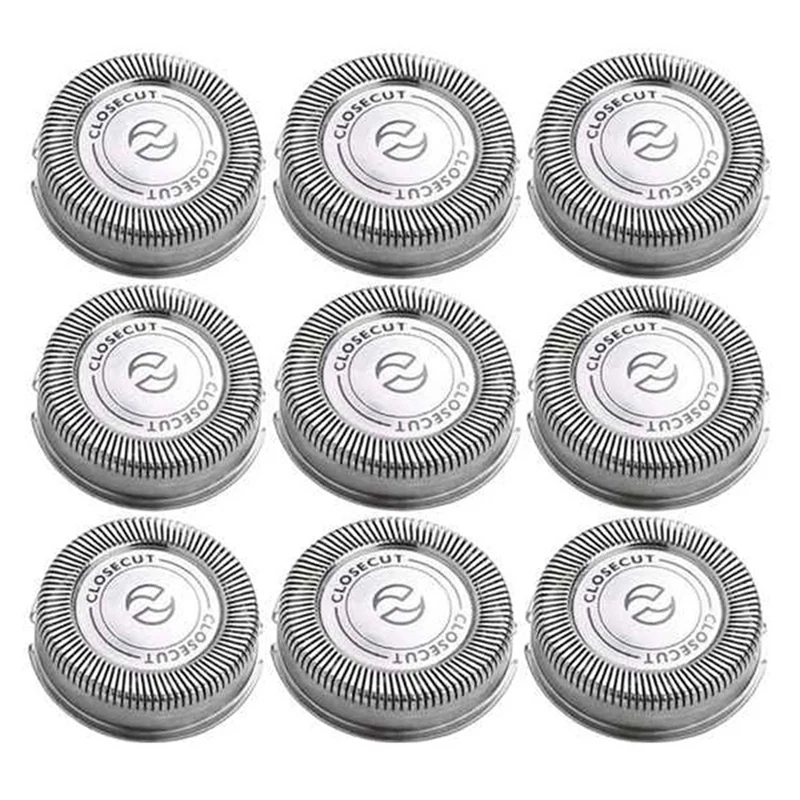 ABBR 9-пакет сменных лезвий для бритвенной головки для Philips Norelco HQ4 HQ30 HQ40 HQ46 HQ130 HQ912 HQ481 HQ6695 PQ208