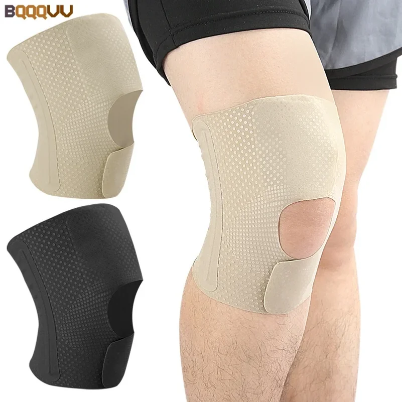 

1PC Knee Brace, Compression Sleeve Support with Side Stabilizers, Men Women, Lightweight & Breathable Support For Injury Recover