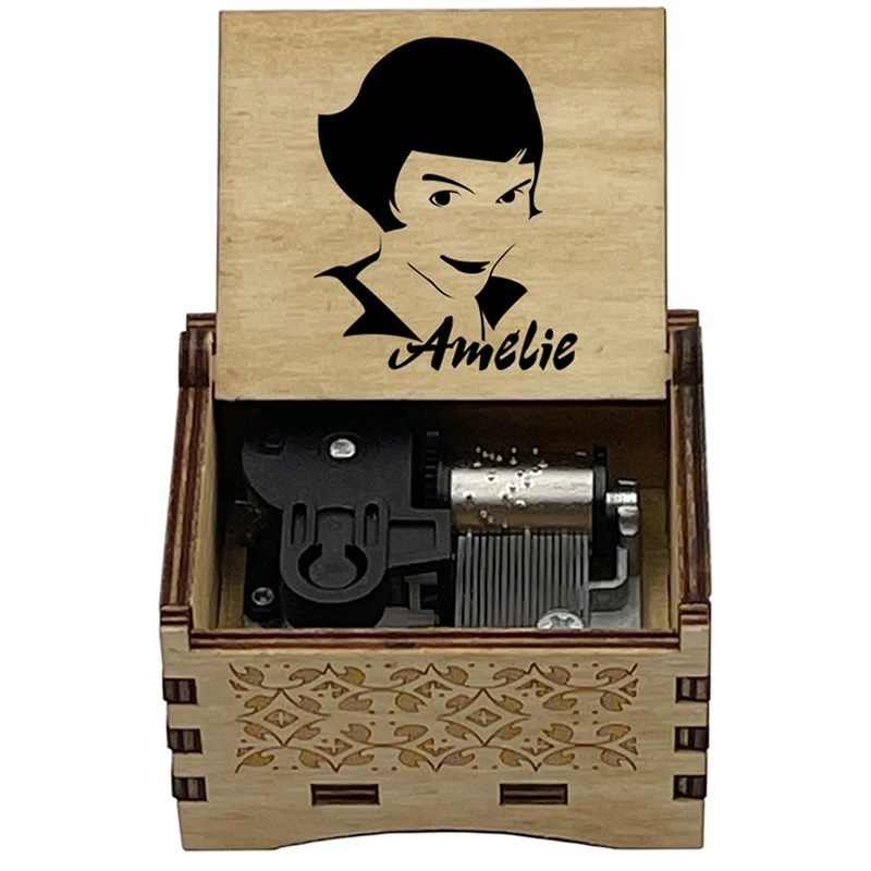 Amelie Ending Theme《La Valse D'Amelie》Adapted 18-Tone Music Box Family Gthering Party Gift for Friends