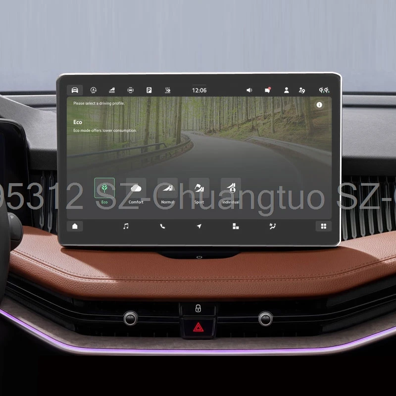 

Защитная пленка из ТПУ для Skoda SUPERB 2024 2025 13 дюймов, автомобильное радио, GPS-навигация, защита от царапин, аксессуары для интерьера