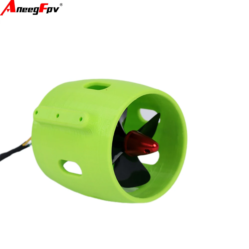 DIY RC 로봇 제트 보트 4-블레이드 수중 추진기 엔진 12V-24V 20A CW/CCW 디코이 네스트 보트 잠수함 모터용