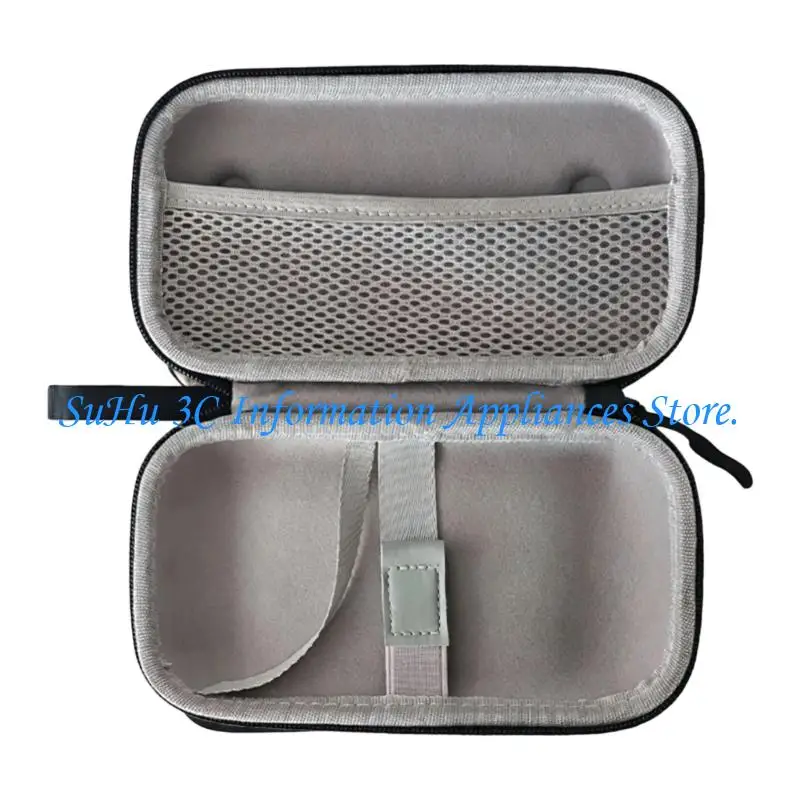 Handheld Console Travel Case with Wide Opening, Included Wrist Lanyard and Lightweight Fabric Construction for Routine Transport