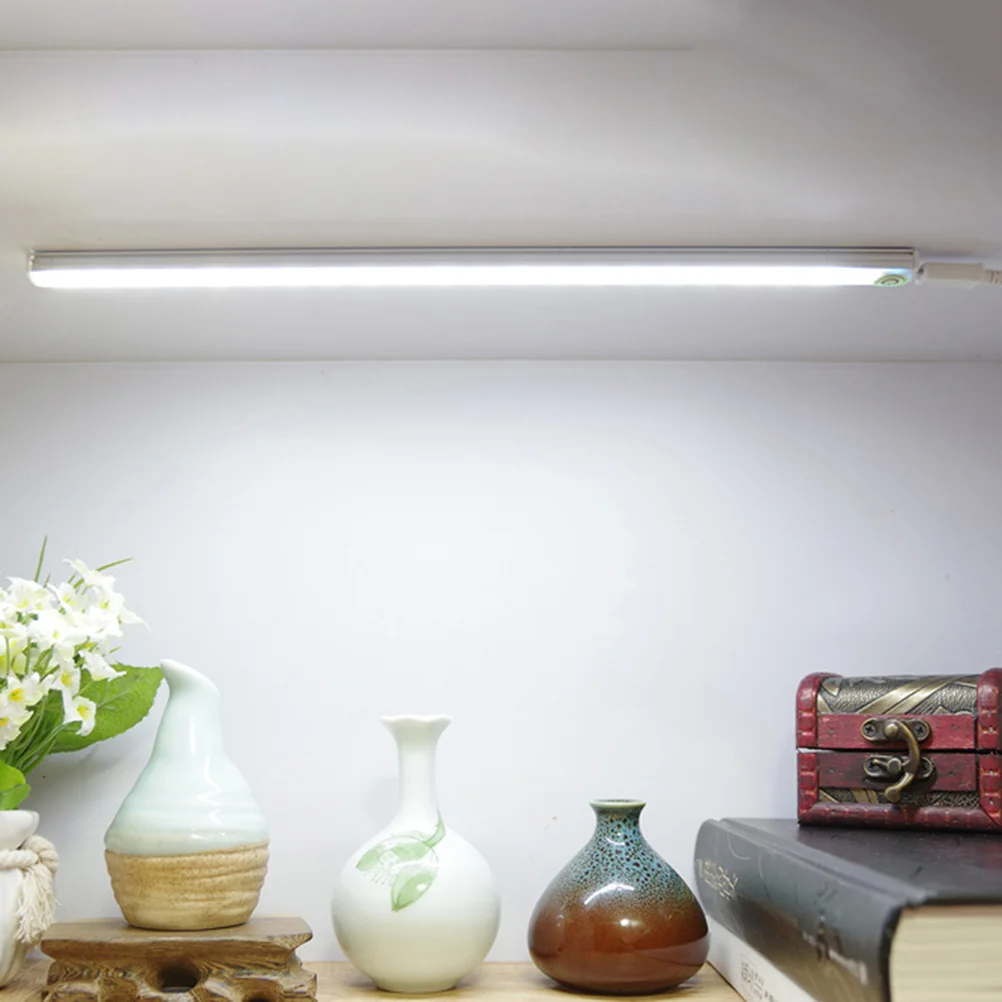 

USB Motion Sensor Night Light Bar 21 LED Ultra Bright Closet Cabinet Wardrobe Drawer Stairs Light Sensor Lamp