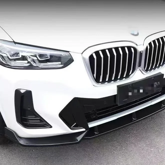 Front Bumper Splitter Lip for Bmw X3 G01 X4 G02 IX3 20d 30i 30d M40i M40d 2021-2024 Spoiler Diffuser Bodykits Bumper Protection