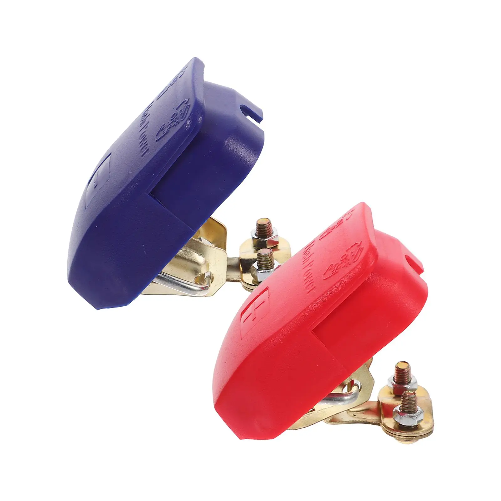 

2PCS Terminals Clamps Clips for Car Boat RV Electric Transport Universal Adapter Pile Safety Use