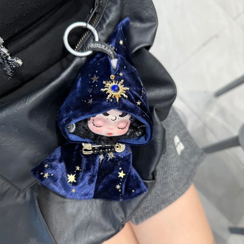 No Doll  Suitable For SP Sleepless Theater Series Wednesday Vinyl Doll Baby Clothes Mystery Cape Set Pure Hand-made