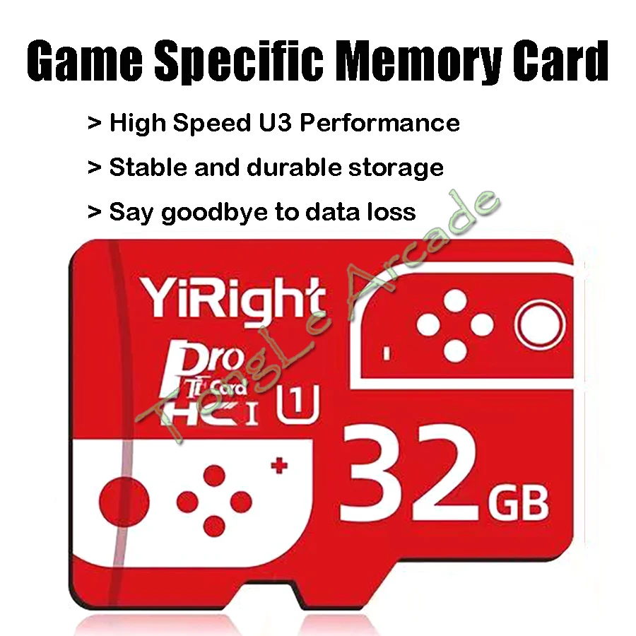 1PCs Mini Memory Card Game Specific Micro TF SD Cards with V0.7 Firmware & Games 32/64/128GB for SAROO Reader SS Saturn HDloader