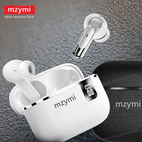 mzymi Y107 TWS Headset ENC Noise Cancelling Bluetooth5.3 Wireless Earphone LED Digital Display HiFi Stereo Headphone For XIAOMI