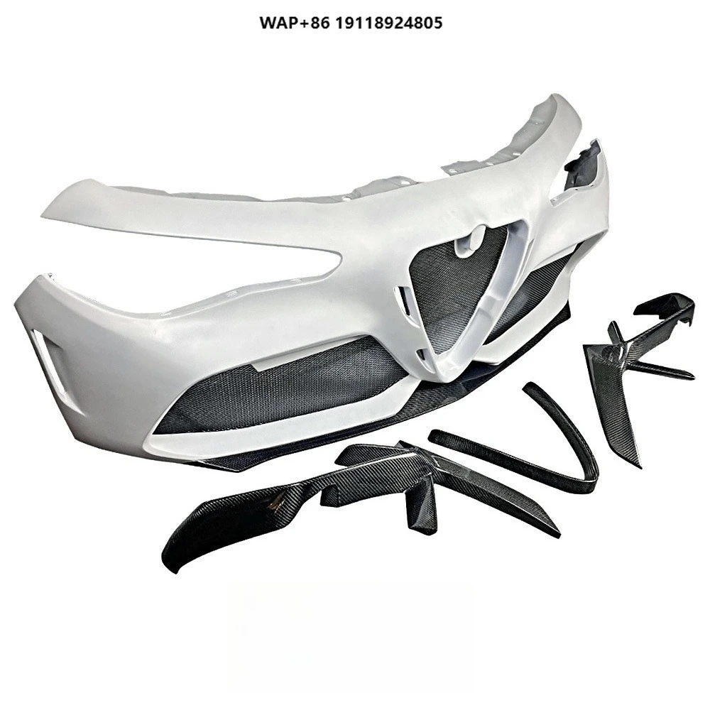 

GTAM Style Front Bumper for Giulia Carbon Fiber Body Kit