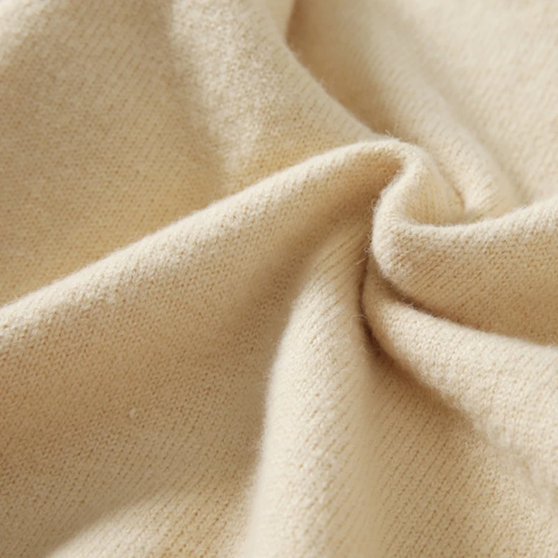 جديد الياقة المدورة سترة الرجال البلوز عادية بلون محبوك سترة سوداء موضة الخريف الشتاء الرجال الملابس سترة رجل