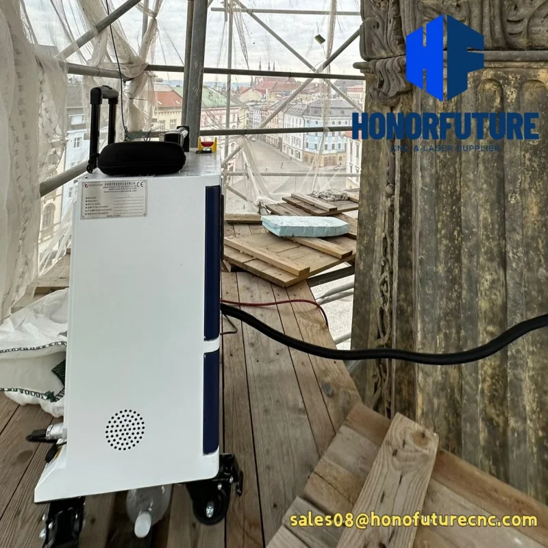 

500W Laser Cleaning Machine Air Cooled Pulse Laser Cleaner Rust Removal for Metal Oil Paint Laser Cleaning Fast Ship 100w 300w
