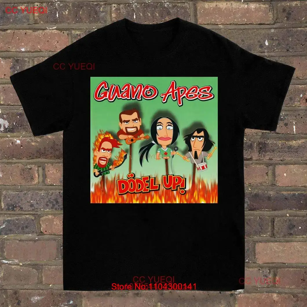 Guano Apes Dödel Up T Shirt Cotton Black Men All Size S to 5XL YA964 long or short sleeves