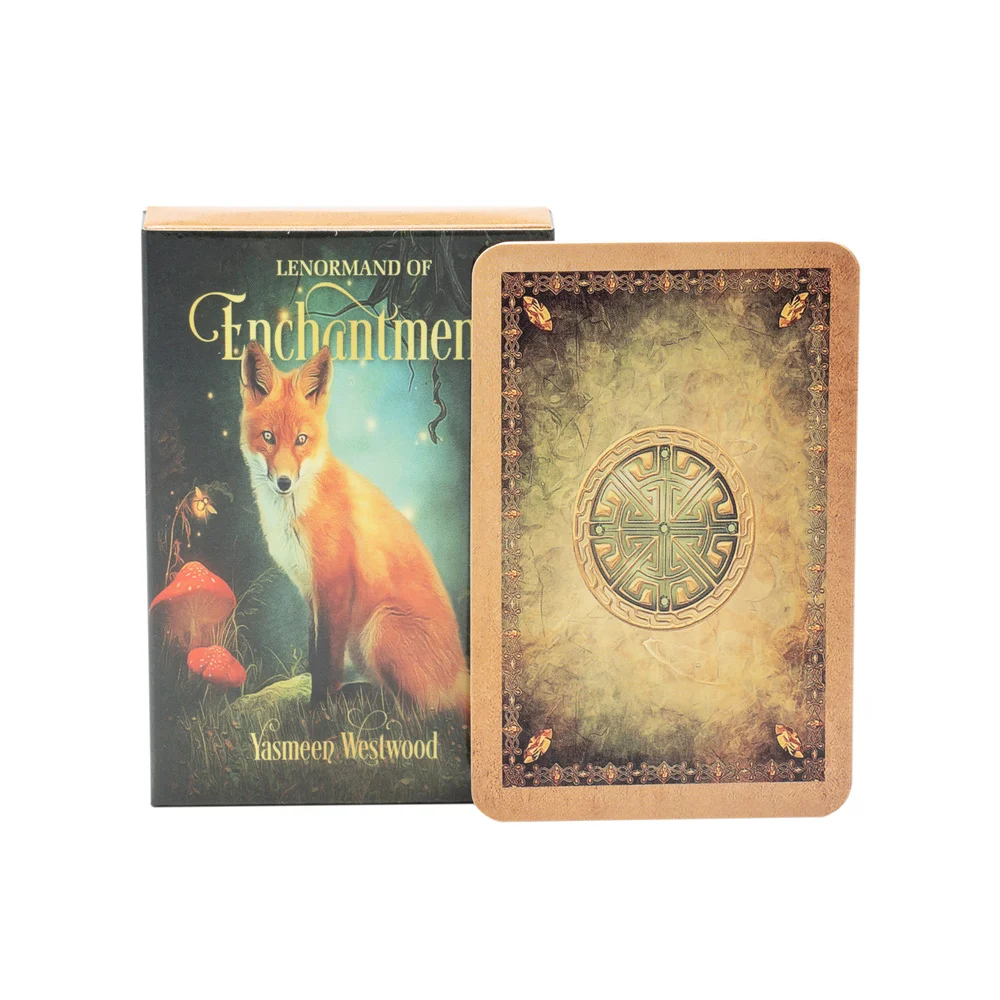 Divination Lenormand Of Enchantment Lenormand Deck Forparty Nice Card Game For Family Fox Lenormand