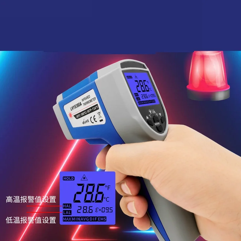 GM900（-50~950℃）  Industrial use Hot-selling digital laser thermometer for industry