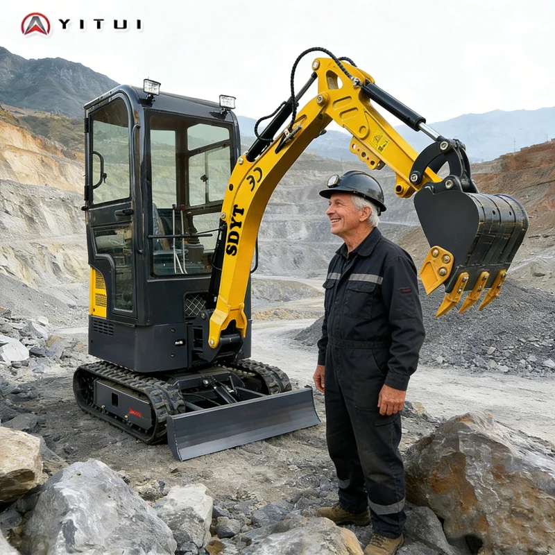 

Factory Direct Small Excavator 2 Tons Epa Euro 5 Kubota Engine Crawler Excavator Farm Use Customized Strong Digging Force