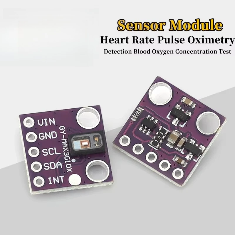 2/5/10PCS  GY- MAX30102 Sensor Module of Heart Rate Pulse Oximetry For Arduino Development