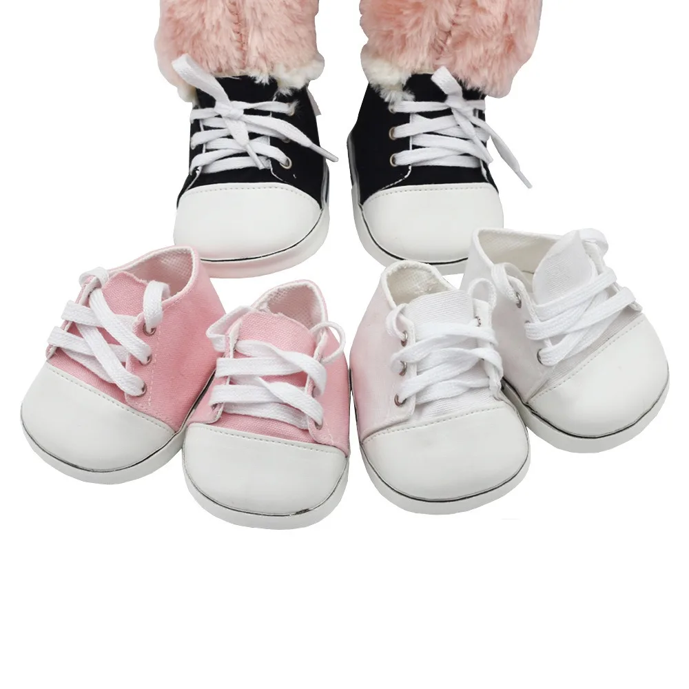 Cotton Doll Toy Shoes Suit 40CM Cotton Doll Medium Star Dai Lu Stella Bear Shoes Canvas Shoes Casual Shoes