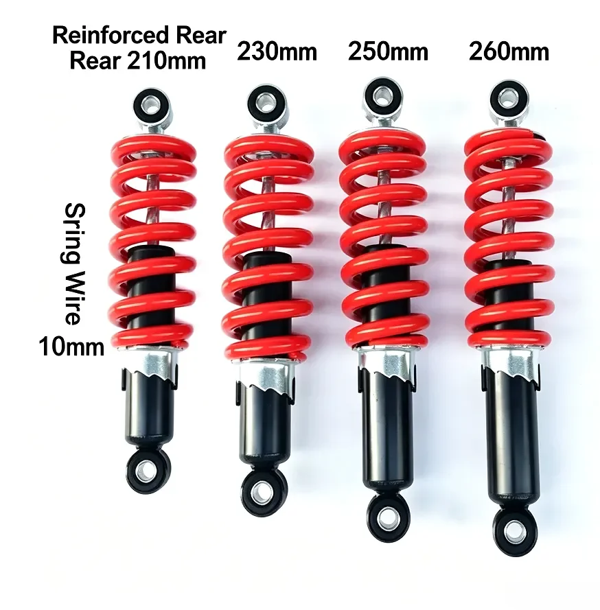Motorcycle Modified 4‑Wheel Go Kart ATV Front Rear Reinforced Shock Absorber Heavy‑Duty Rear Suspension Spring For Daxiong Xiaon view 3