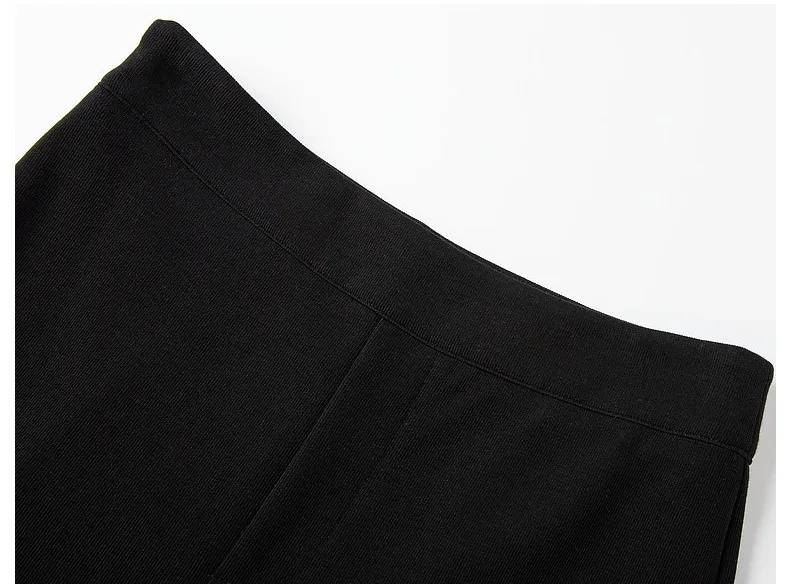 VIMLY Women's Black Flare Pants 2026 Autumn New Fashion Elegant High‑waist Versatile Pants Casual Office Lady Trousers 31738