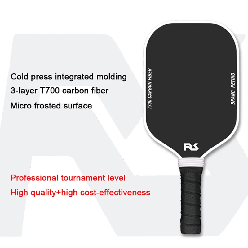 Carbon Fiber T700 Pickleball Sports Outdoor 13mm Sport Grade Frosted Pickleball