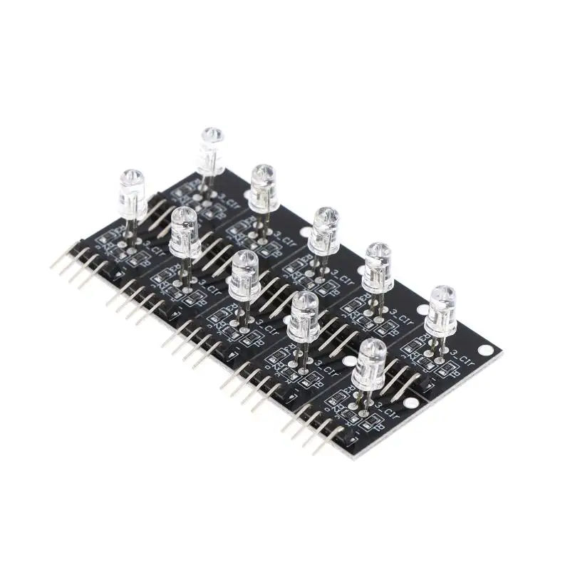 10/20/30 Buah Set Modul Sensor LED RGB 3 Warna 4Pin Modul RGB Keyes Kit Pemula DIY untuk Arduino