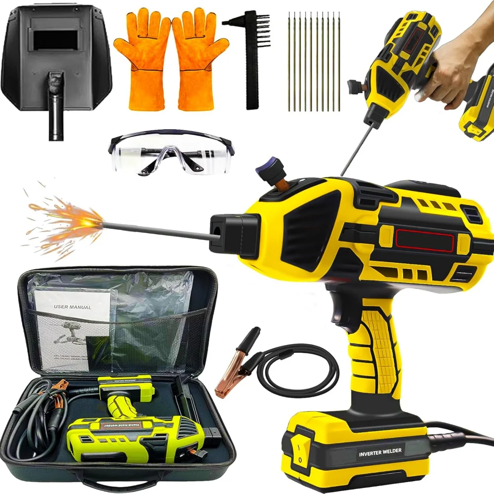 

Portable Welding Machine, 2025 New 6 Gears 20-120A Portable Handheld Welding Machine, 110V Portable Welder Handheld