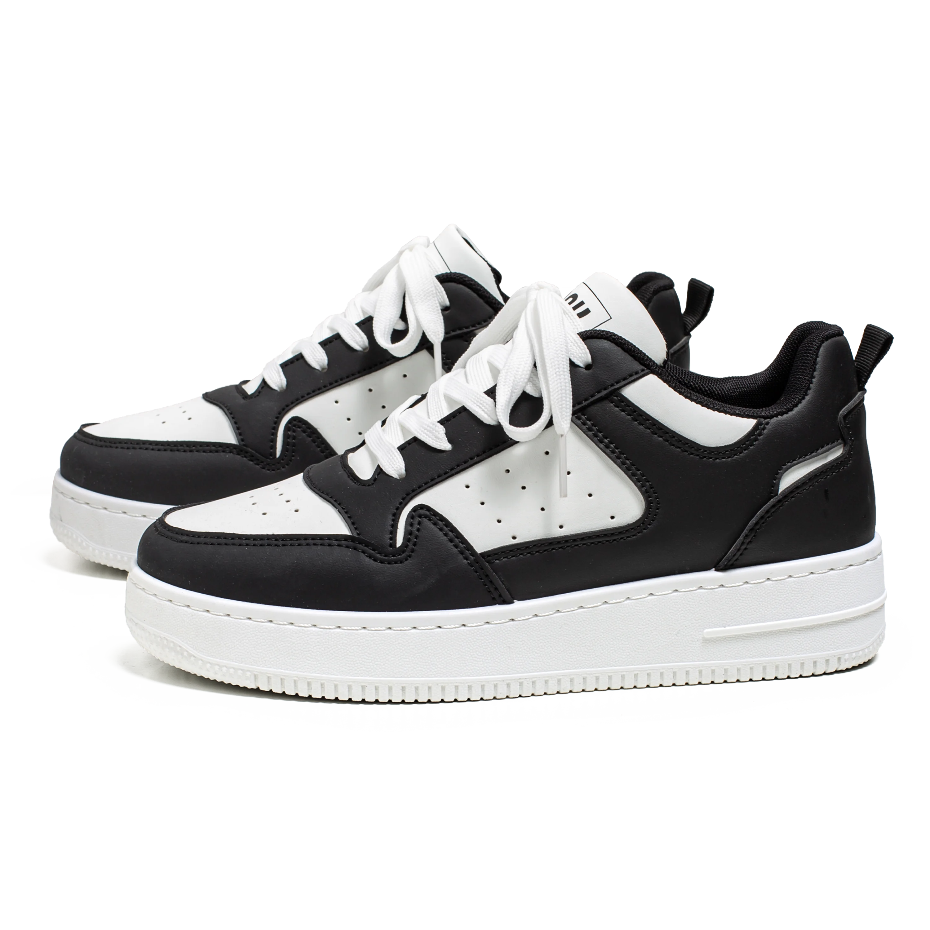 Frühlings- und Sommerschuhe für Herren, Neue Atmungsaktive Sneaker, Trendige und Vielseitige Herrenschuhe mit Dicker Sohle in Weiß, Sport- und Freizeitschuhe
