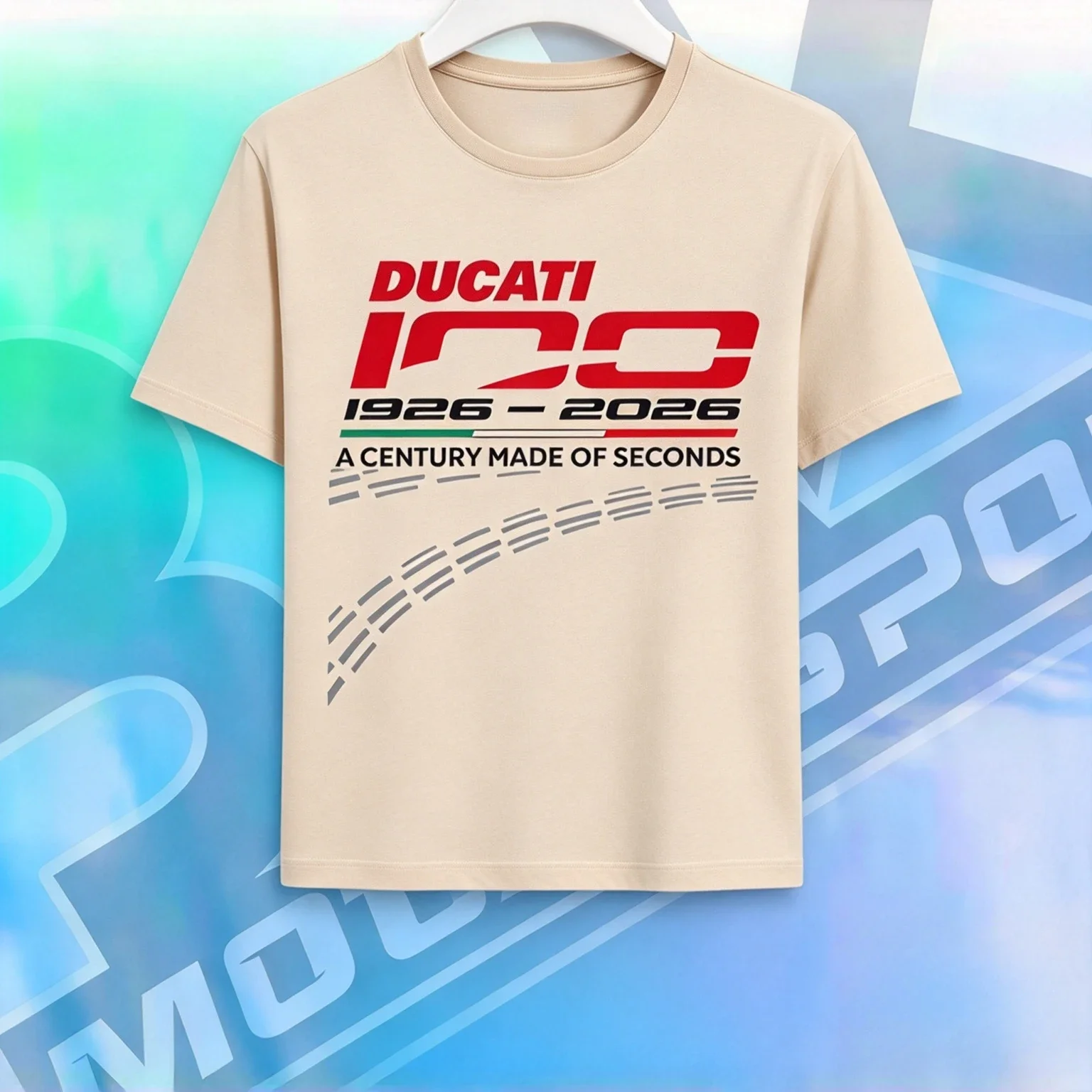 2026 New DUCATI Family Matching Unisex Oversized TShirt Streetwear Racing 100th Anniversary Motorsport Print Short Sleeve Tee