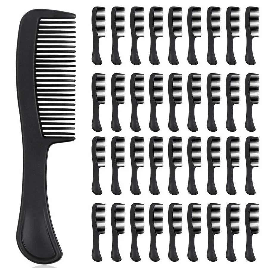 

Combs in Bulk Individually Wrapped Disposable Comb Plastic Pocket Size Women Men Hair Combs for Home Homeless Hotel Shelter Char
